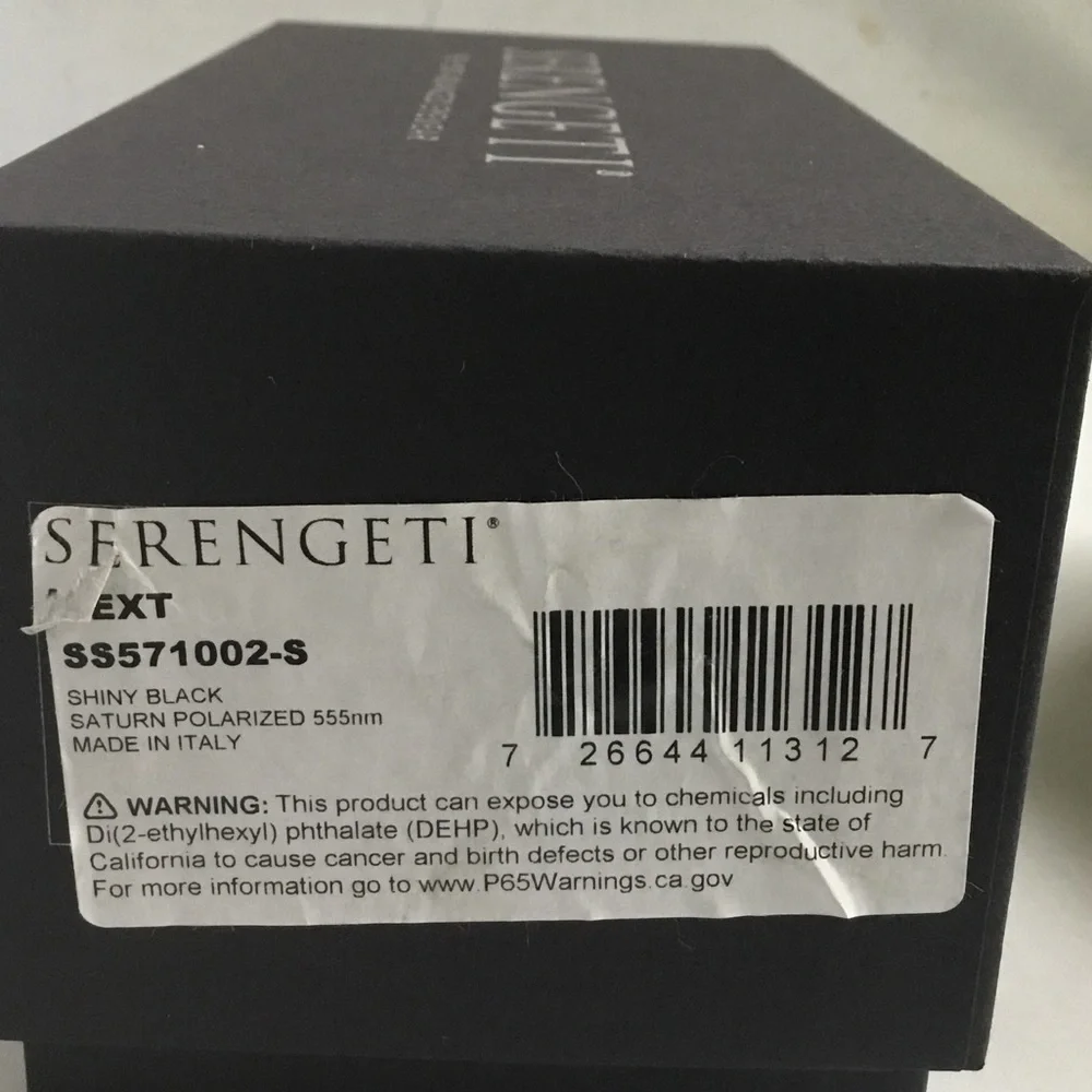 Serengeti branded black